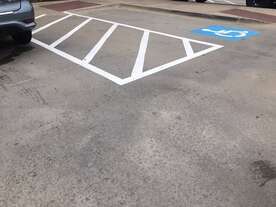 Edmond, OK Handicap Parking Striping